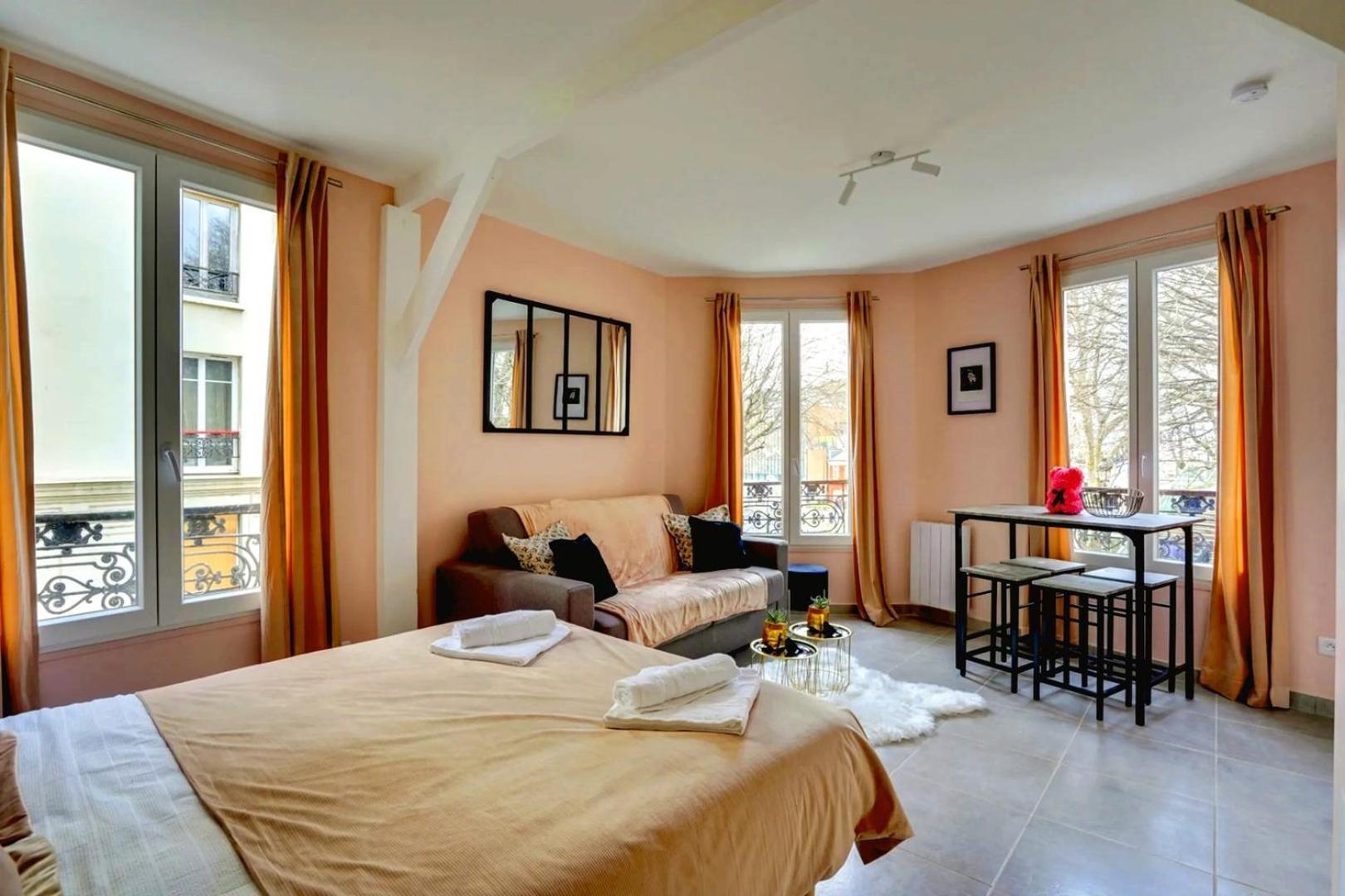 145 Suite Marco - Superbe Appartement A Paris Bagian luar foto